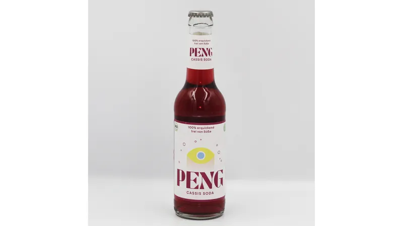 PENG Bio-Cassissoda 330ml Mehrwegflasche von PENG Beverages GmbH