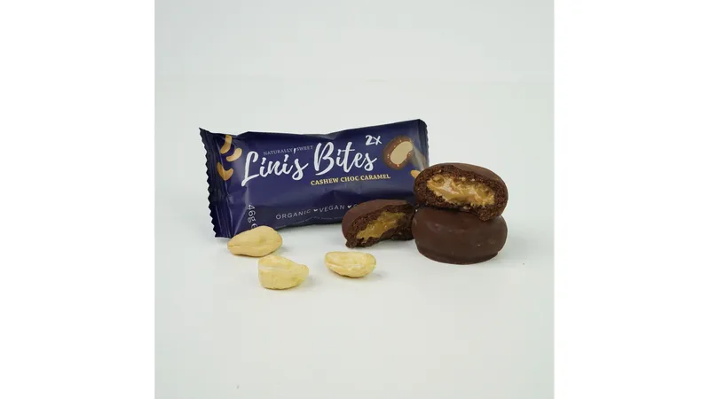 Cashew Caramel Pralinis Bio Dattel-Kugeln