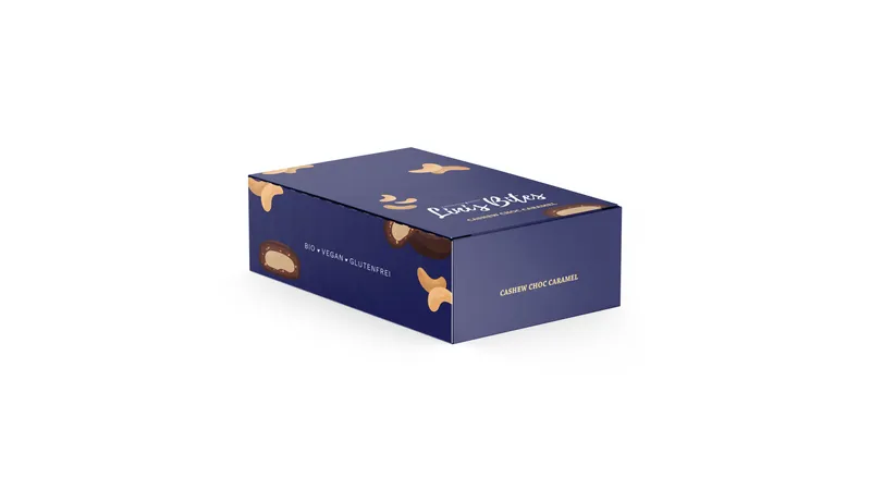 Cashew Caramel Pralinis Bio Dattel-Kugeln
