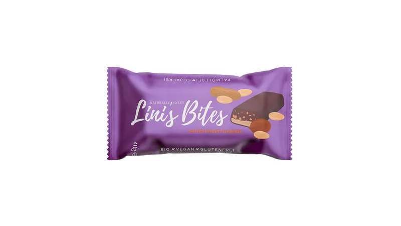 Salted Peanut Caramel Bio-Riegel Glutenfrei von Test Company