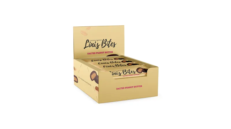 Salted Peanut Butter Pralinis Bio Dattel-Kugeln