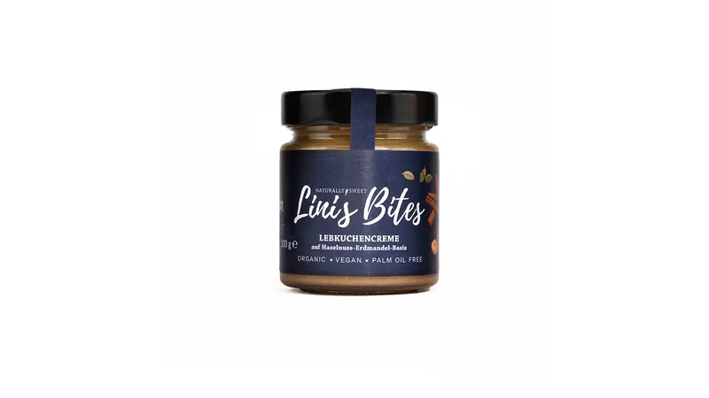 Bio Lebkuchencreme auf Haselnuss-Erdmandel-Basis von Test Company