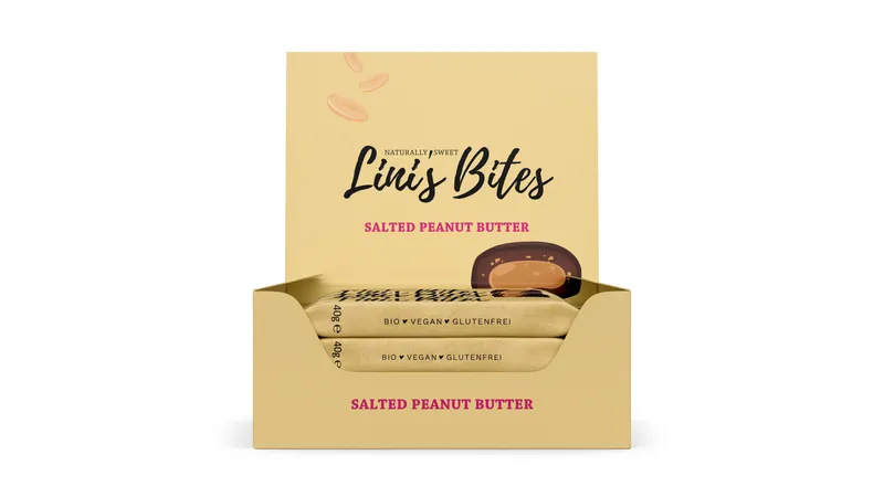 Salted Peanut Butter Pralinis Bio Dattel-Kugeln