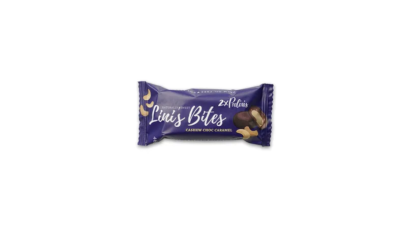 Cashew Caramel Pralinis Bio Dattel-Kugeln von Test Company