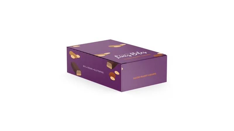Salted Peanut Caramel Bio-Riegel Glutenfrei