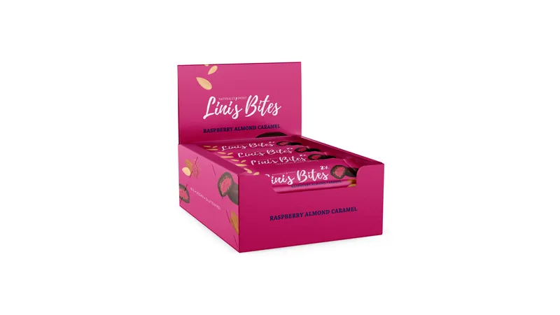 Raspberry Almond Pralinis Bio Dattel-Kugeln