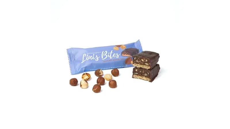 Hazelnut Nougat Choc Bio-Riegel Glutenfrei