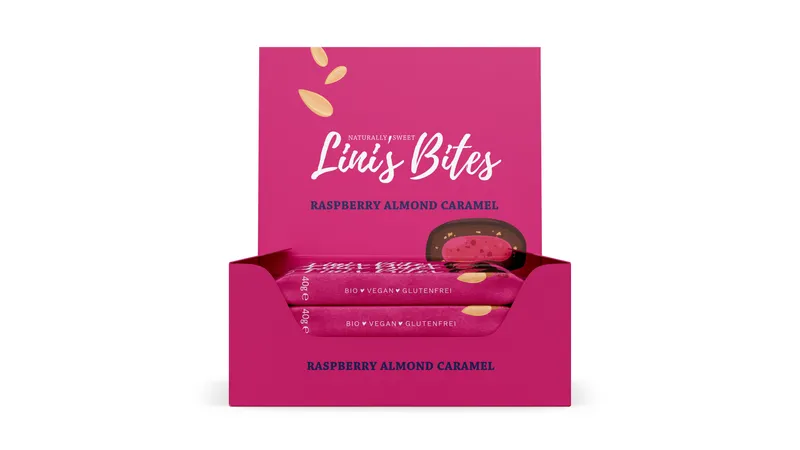 Raspberry Almond Pralinis Bio Dattel-Kugeln